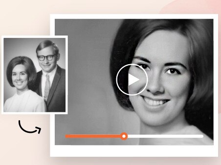 Using MyHeritage 's deepfake image capability