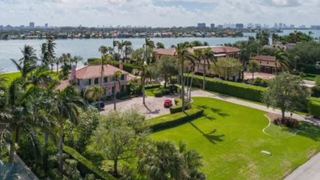 The couple had plans to build a $Us50m home here.