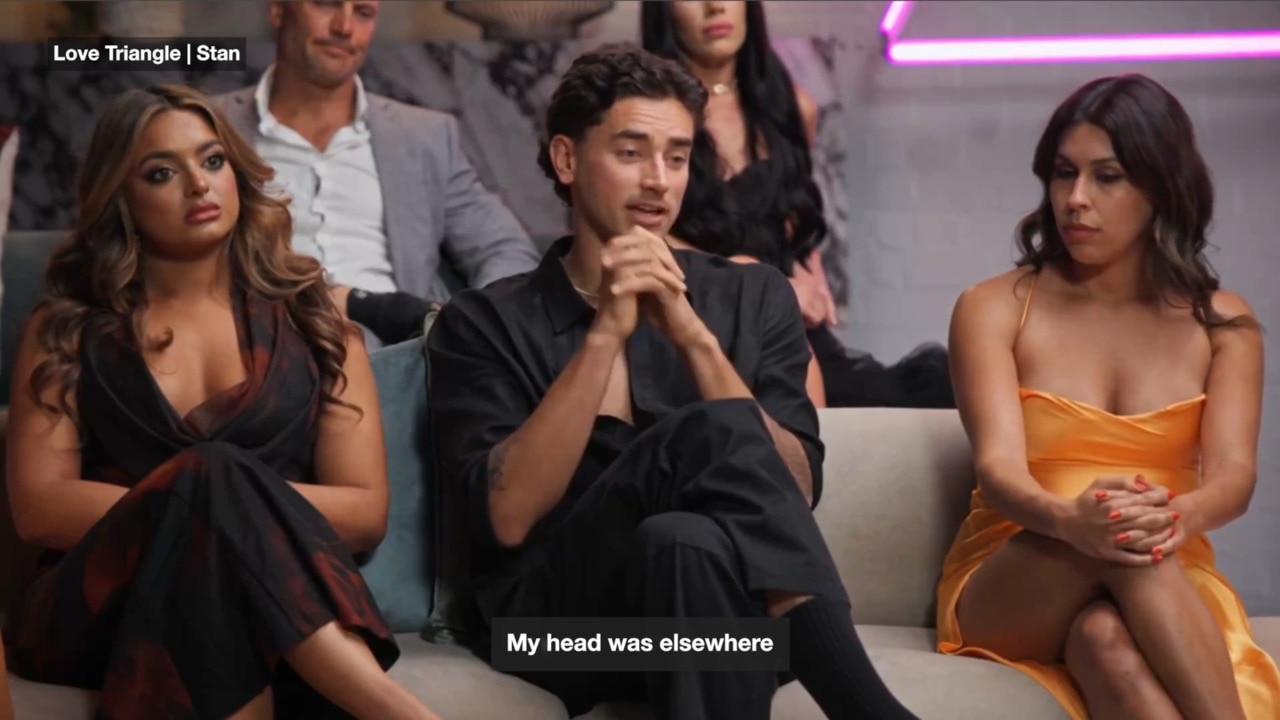 Secret kiss exposed in Love Triangle reunion