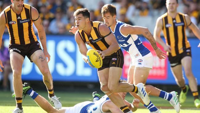 Jaeger O’Meara continued his outstanding early season form. Picture: Michael Klein.