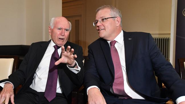 Scott Morrison needs to draw inspiration from John Howard. Family-focused policies earned him four terms, and laid the groundwork for future conservative voters. Picture: Mick Tsikas/AAP