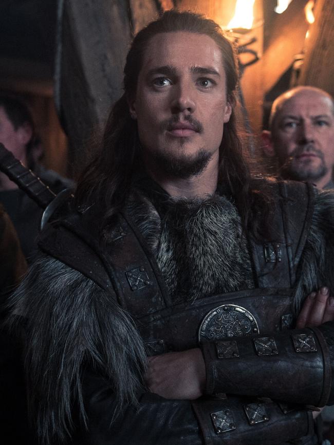 Alexander Dreymon in a scene from the Last Kingdom.