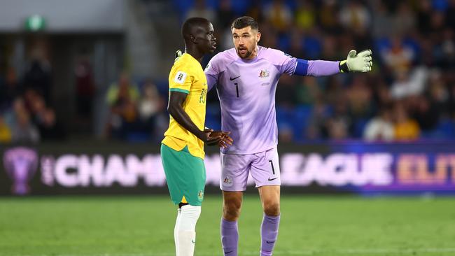 Things aren’t going well for the Socceroos. Picture: Chris Hyde/Getty Images