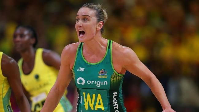 Diamonds captain Liz Watson’s expected Super Netball move from Melbourne Vixens to Sunshine Coast Lightning has been left in limbo by the pay dispute. Picture: Shaun Roy / Getty Images