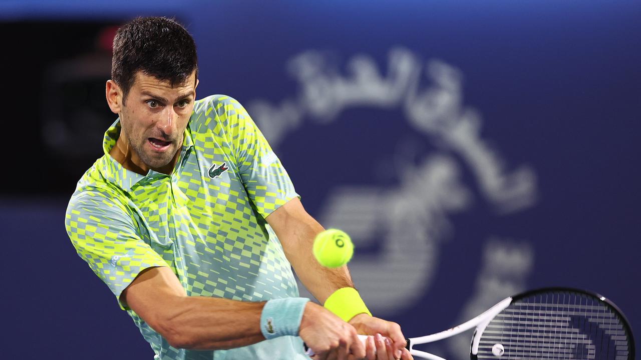 Djokovic is seeking to bypass US laws. (Photo by Francois Nel/Getty Images)