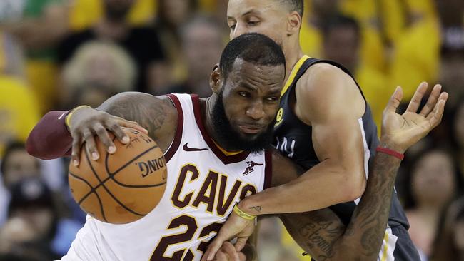 LeBron James will have a massive impact on the LA Lakers. Picture: AP