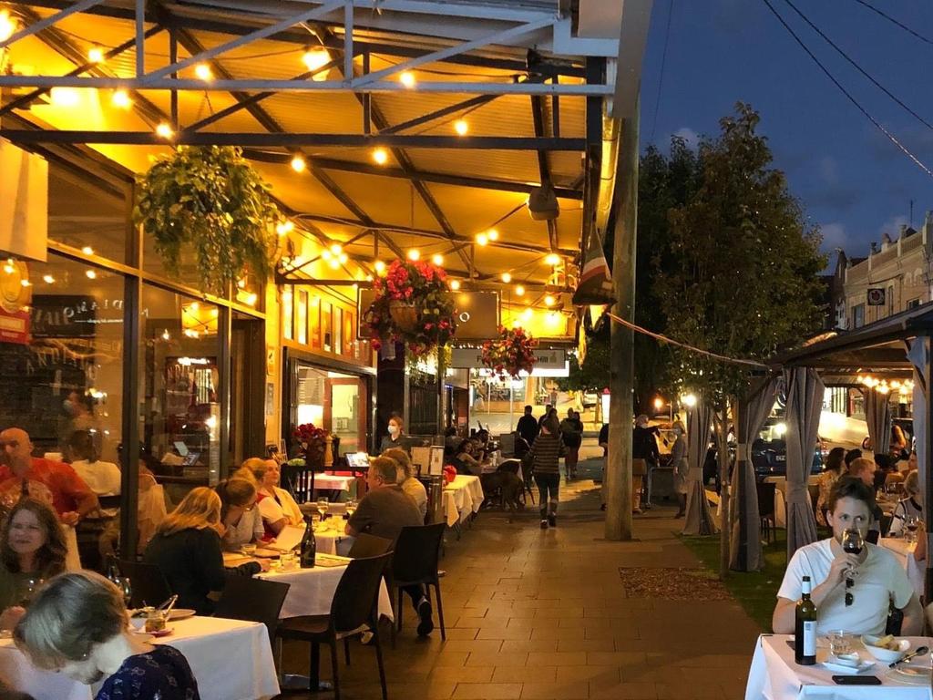 Two Italian restaurants, Andiamo Trattoria and Da Vinci’s, are next door to one another in Summer Hill. Picture: Andiamo Trattoria, Facebook.