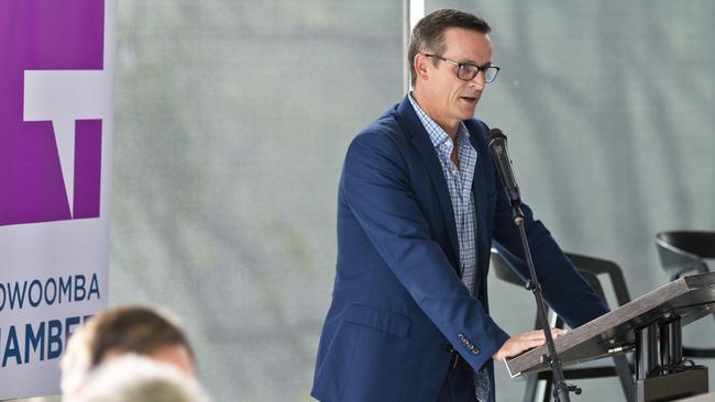 Toowoomba Chamber of Commerce CEO Todd Rohl at the mayoral debate breakfast hosted by Toowoomba Chamber at Picnic Point, Tuesday, March 10, 2020. Picture: Kevin Farmer