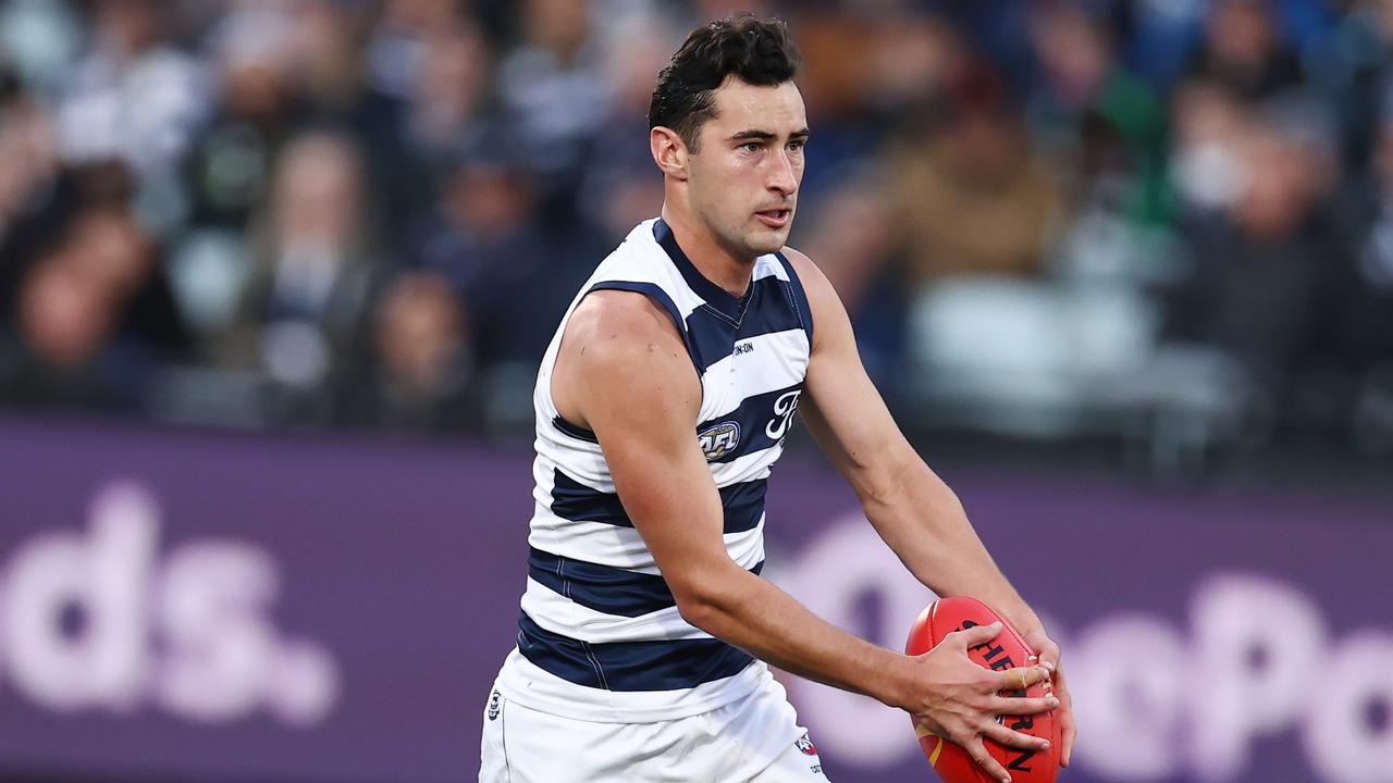 Sam Simpson, 25, was one of three players delisted by Geelong on Monday. Picture: Michael Klein