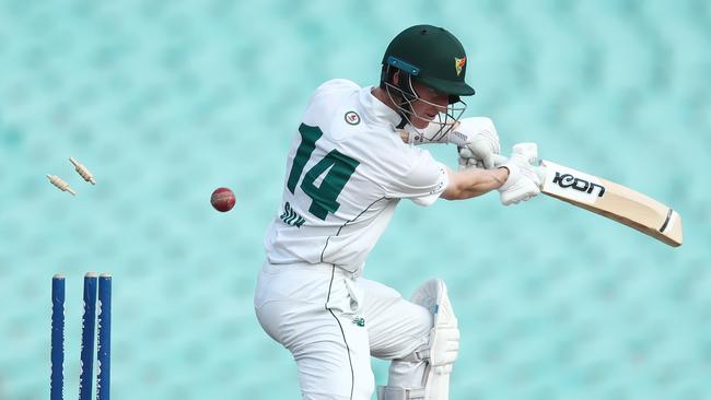 It was a tough outing at the SCG. Photo: Jason McCawley/Getty Images.