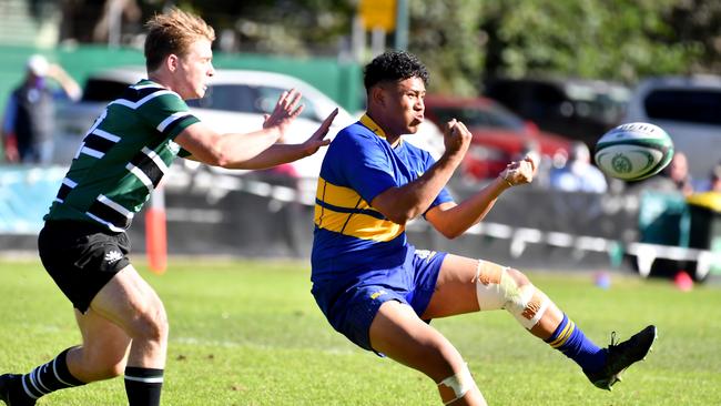 Toowoomba Grammar School player Wihan Kruger (First pic has wrong name) GPS First XV rugby between Brisbane Boys College and Toowoomba Grammar School. Saturday July 17, 2021. Picture, John Gass