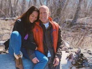 Bruce Willis and wife Emma Heming. Picture: Instagram