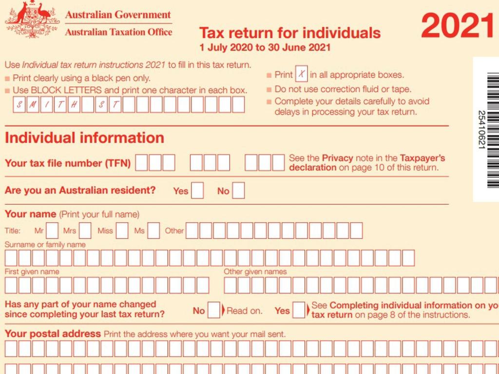 The key to working out whether you should invest or pay off debt is in your tax return. Picture: ATO