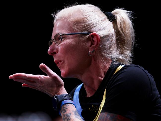 DUESSELDORF, GERMANY - SEPTEMBER 10: Yuliia Paievska of Team Ukraine acknowledges the fans after competing in the Women's IP3-IP5 Powerlifting Final during day one of the Invictus Games DÃÂ¼sseldorf 2023 on September 10, 2023 in Duesseldorf, Germany. (Photo by Dean Mouhtaropoulos/Getty Images for Invictus Games DÃÂ¼sseldorf 2023)