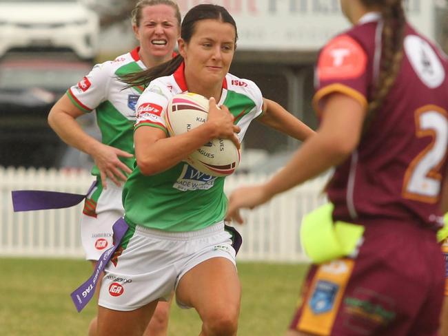 Lauren Murty of the Jamberoo Superoos LLT1. Picture: David Hall