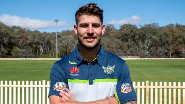 Curtis Scott has joined the Raiders. Picture: Canberra Raiders