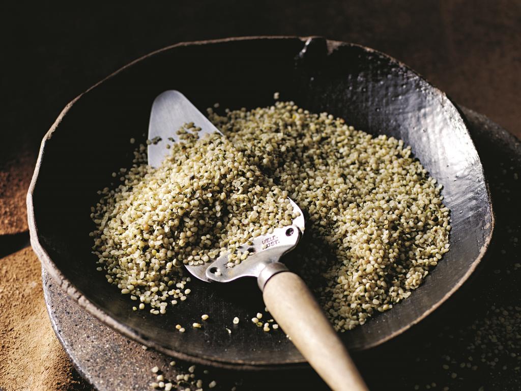 Hemp’s nutrient-rich seed is used in a wide range of food products. Picture: Kindred Organics