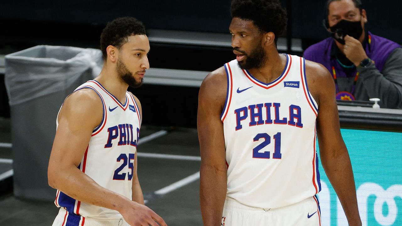 Ben Simmons isn’t trusting the process anymore. (Photo by Christian Petersen/Getty Images/AFP)