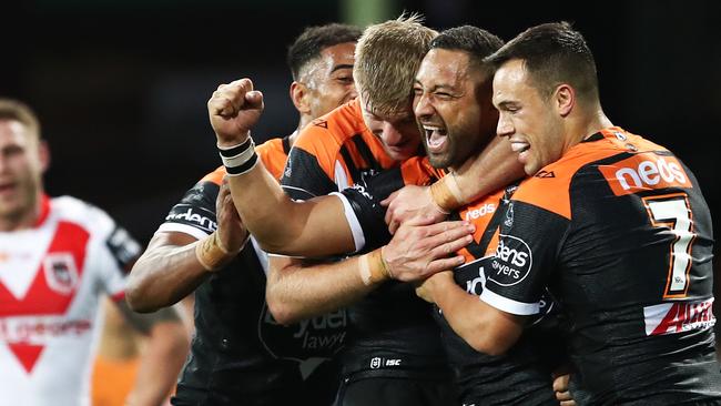 Wests Tigers need a signing to drive the club forward. Photo: AAP Image/Brendon Thorne