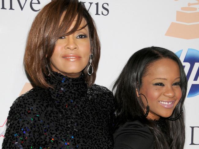 Whitney Houston and her daughter Bobbi Kristina Brown both tragically died in a similar situation, within 15 months. Picture: Gregg DeGuire/FilmMagic