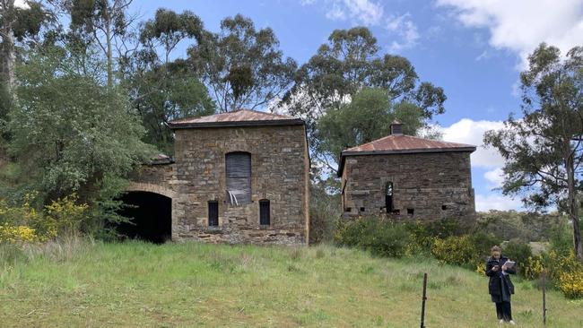 Proposed plans to convert a former gold mine building into a three-bedroom tourist accommodation at Beaumont Rd, Verdun. Picture: Nielsen Architects