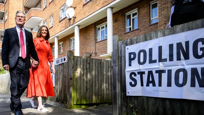 Labour leader Keir Starmer will become the next PM. Picture: Leon Neal/Getty Images