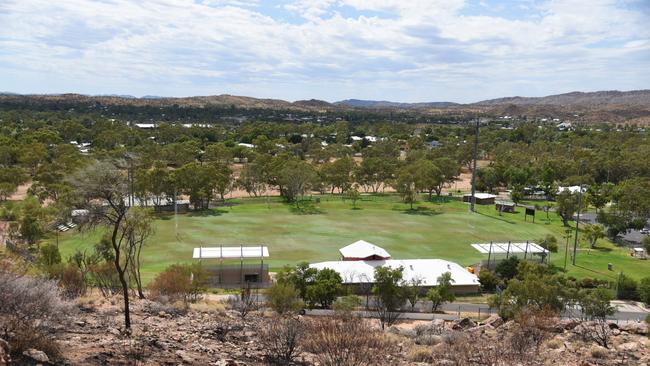 The CLP reaffirmed its commitment to keeping Anzac Oval. Picture: Alex Treacy