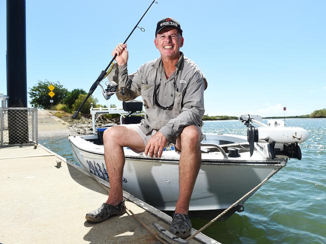 Townsville Bulletin fishing columnist and charter boat operator Eddie Riddle. Picture: Zak Simmonds