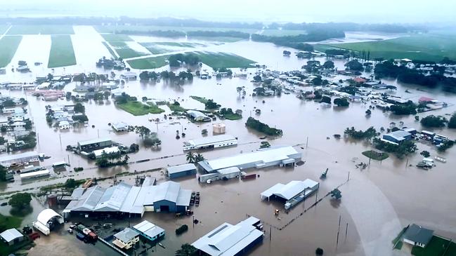 Many residents were urged to head to the Cyclone Centre for refuge. Photo – QAS