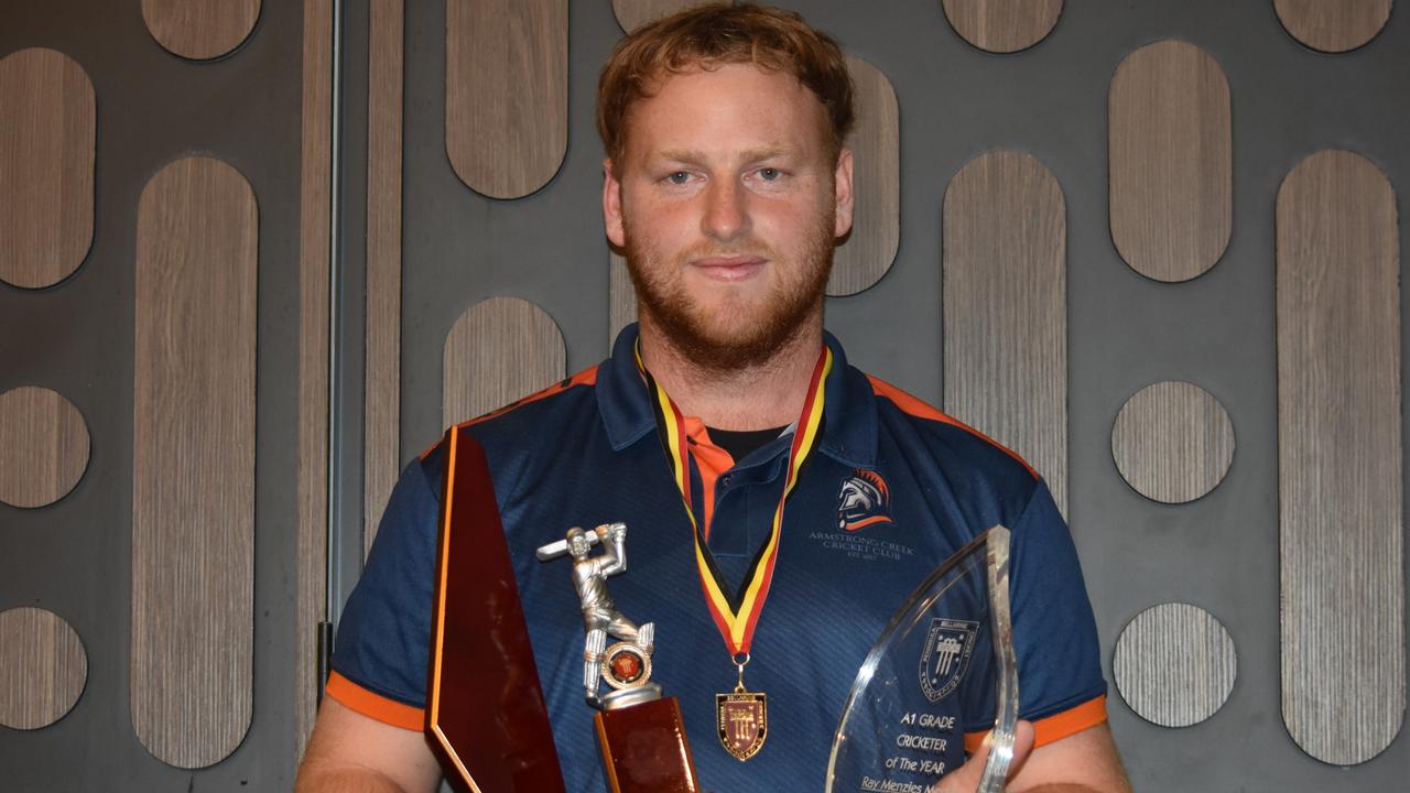 Armstrong Creek batter Clay Mulgrew won the Ray Menzies Medal in 23-24. Picture: Mark Heenan.