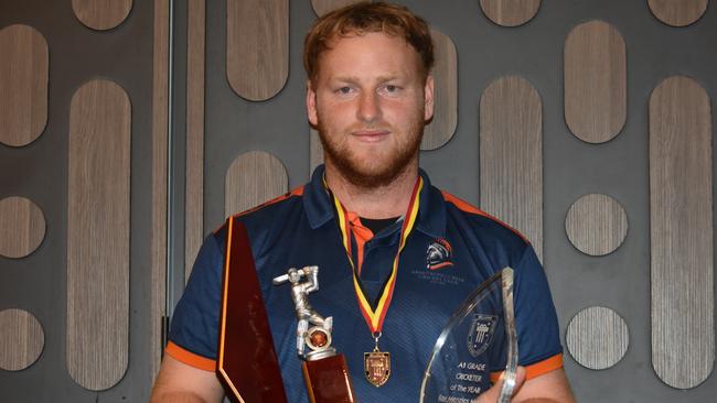 Armstrong Creek batter Clay Mulgrew won the Ray Menzies Medal in 23-24. Picture: Mark Heenan.