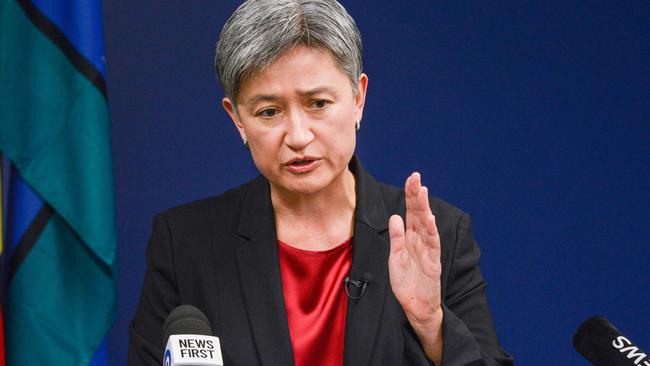 Senator Penny Wong. Picture: NCA NewsWire / Brenton Edwards