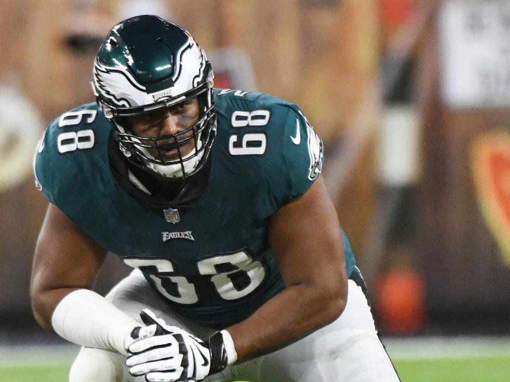 Australian NFL giant Jordan Mailata recalls the brutal moment he was put on  his backside in the US - NZ Herald