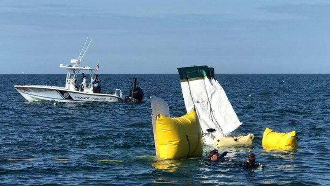 The search for Christian Kath’s body was called off Wednesday (Australia time), with the search area now exceeding 2000 square nautical miles. The bodies of Misty Kath and Lily were found after the crash. Mr Kath is presumed dead.