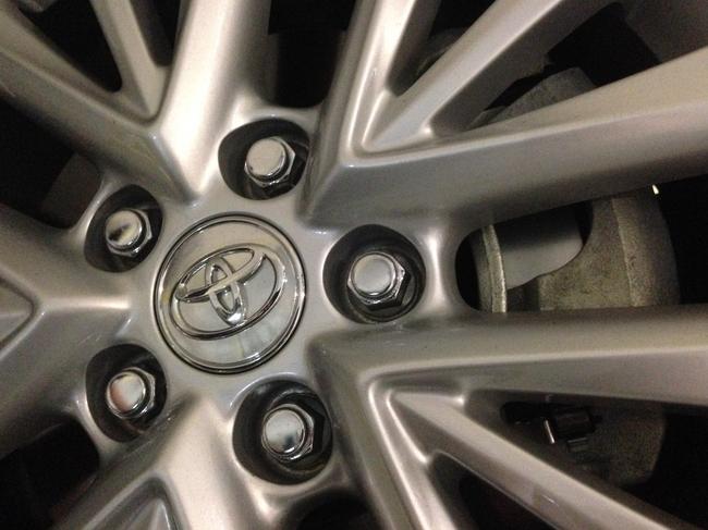 Toyota brakes. Picture: Supplied