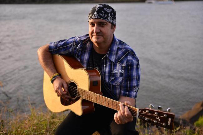 Bundaberg musician Pete O&#39;Brien. Picture: Scottie Simmonds