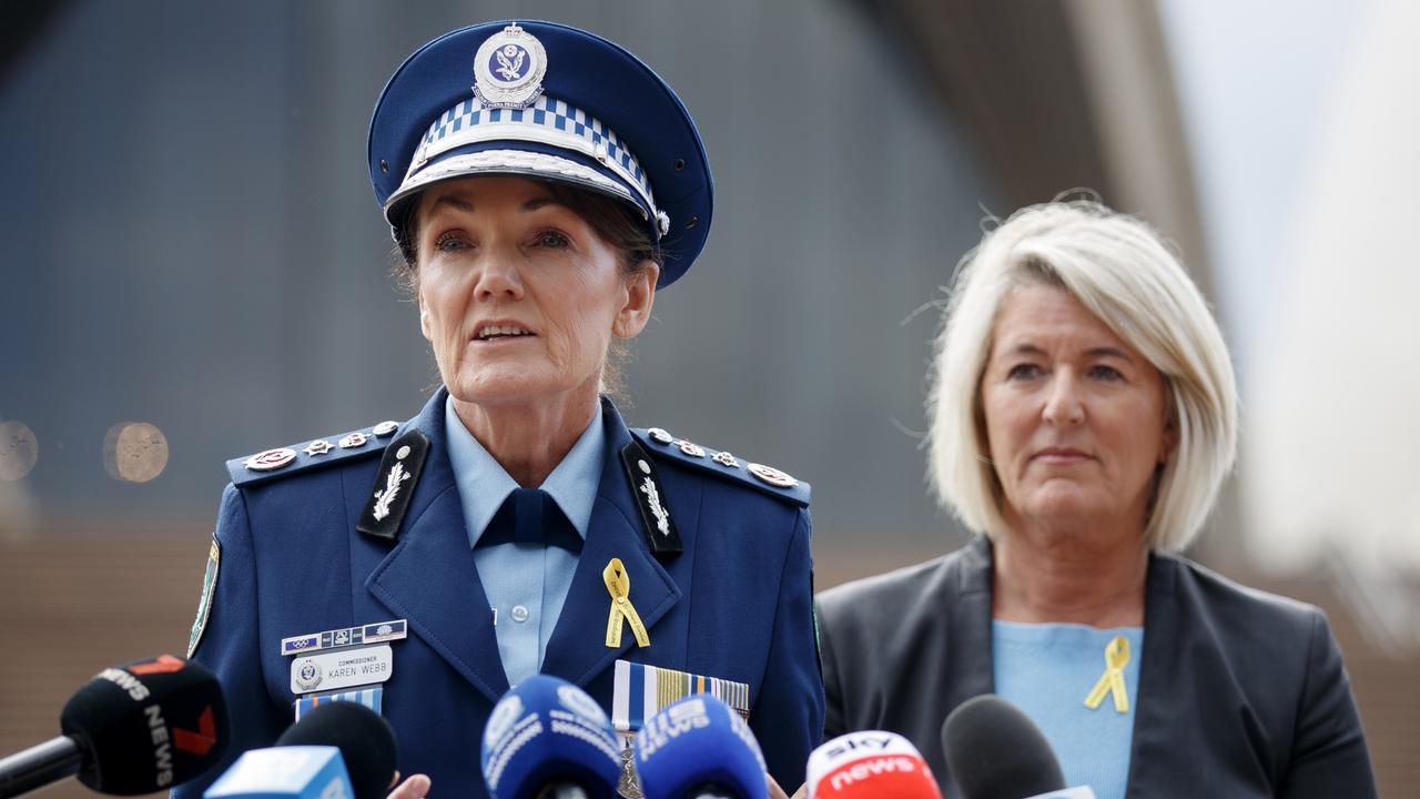 NSW top cop denies she was ‘pushed’