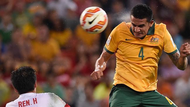 Another trademark header from Tim Cahill.