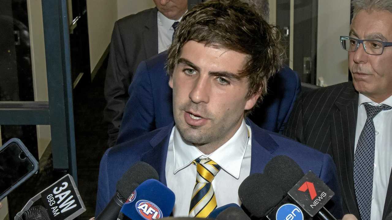 West Coast Eagles midfielder Andrew Gaff. Picture: LUIS ASCUI