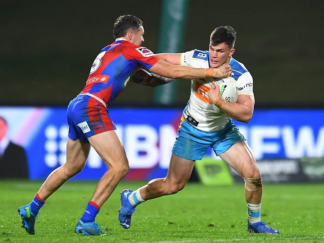 Beau Fermor’s no-nonsense approach has earned him a starting role at the Titans. Picture: Albert Perez/Getty Images