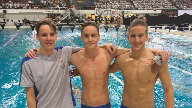 Churchie had plenty to smile about at the GPS swimming championship.