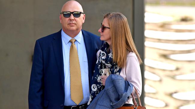 Mr Renwick is on trial for the alleged sexual assault of another junior officer. Picture: NewsWire / John Gass