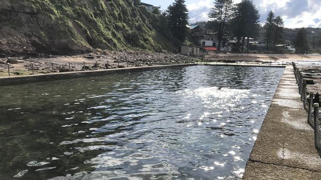 The fourth rock pool at Newport. Picture Manly Daily