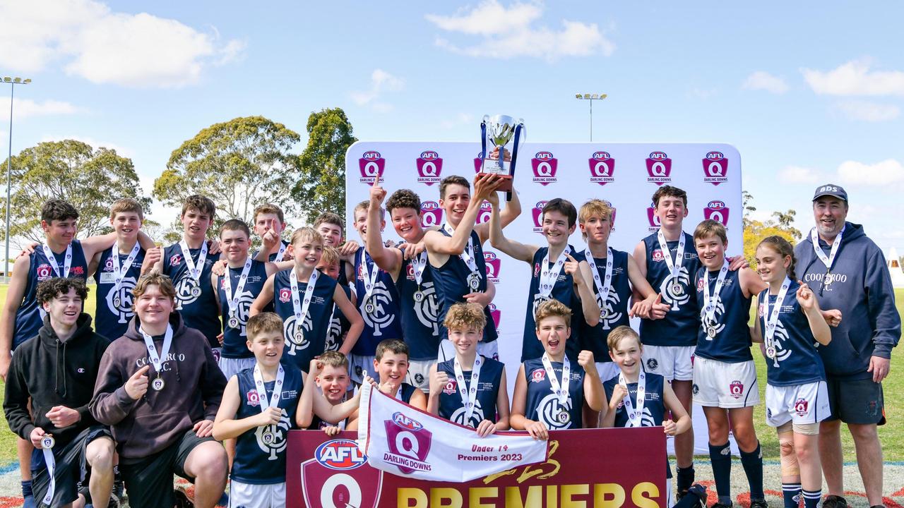 Coolaroo won the Under 14's AFL Darling Down grand final. Picture: Supplied