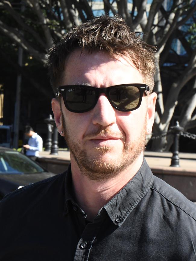 Ben Rimmer outside the Supreme Court on Monday. Picture: AAP/Peter Rae