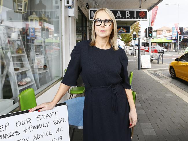 UTAS senior lecturer in marketing Dr Louise Grimmer, above, says the ability of Tasmanian small businesses to adapt, be resilient and creative during the pandemic, had resulted in positive outcomes. Picture: MATT THOMPSON