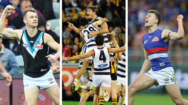 The AFL's clutch clubs of the past decade