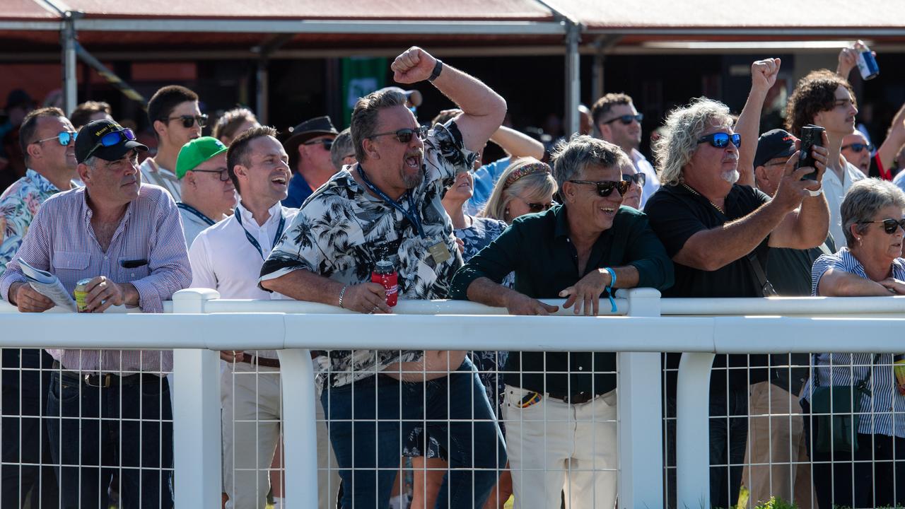 Thousands of people descended at the 2024 Darwin Cup Carnival, Fannie Bay. Picture: Pema Tamang Pakhrin