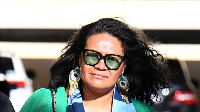 Uiatu “Joan” Taufua, mother of Brisbane Broncos player Payne Haas, remains in custody charged with manslaughter. Picture: AAP Image/Dan Peled