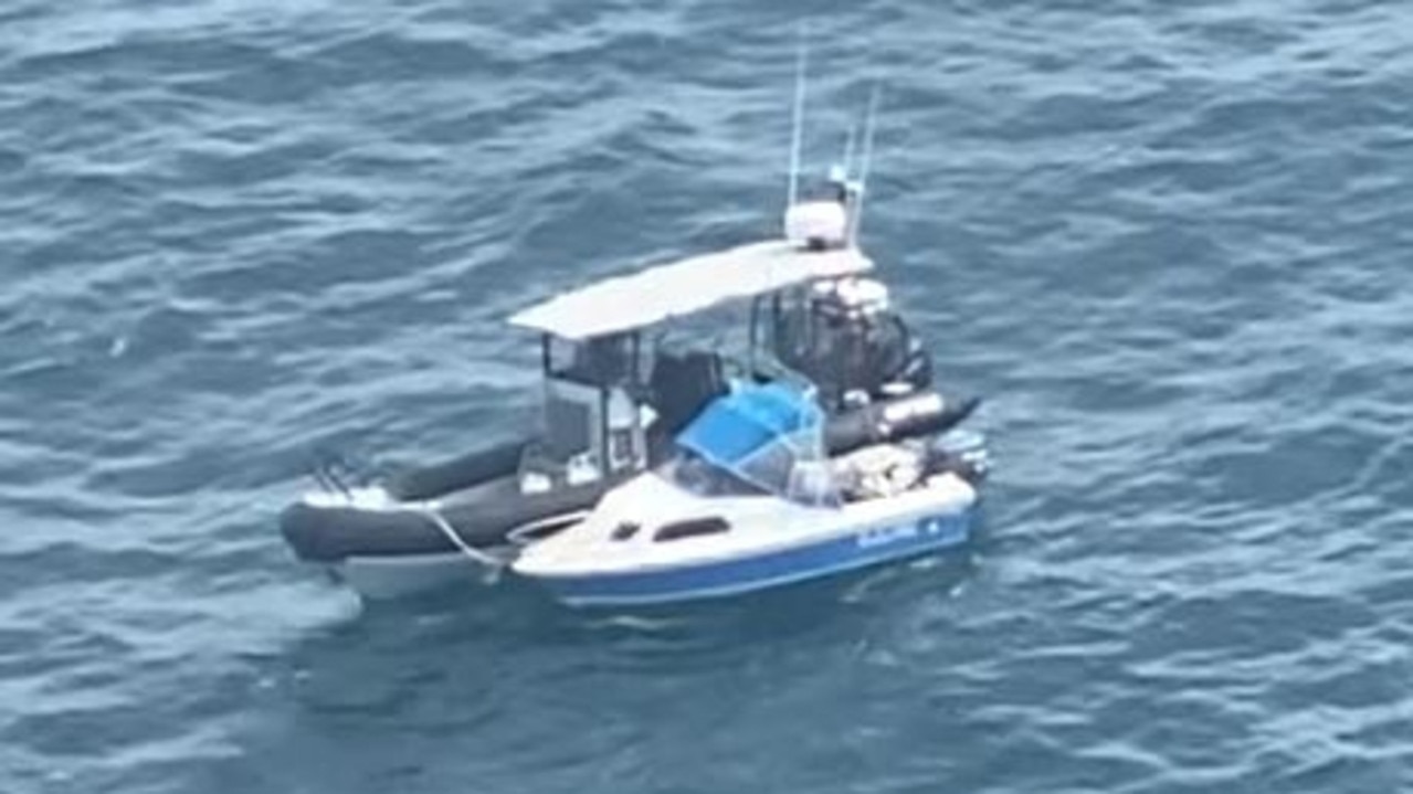 Emergency services continue to search for a missing fisher who failed to return from a boating trip off the Sunshine Coast yesterday. They found his boat today near Moreton Island.